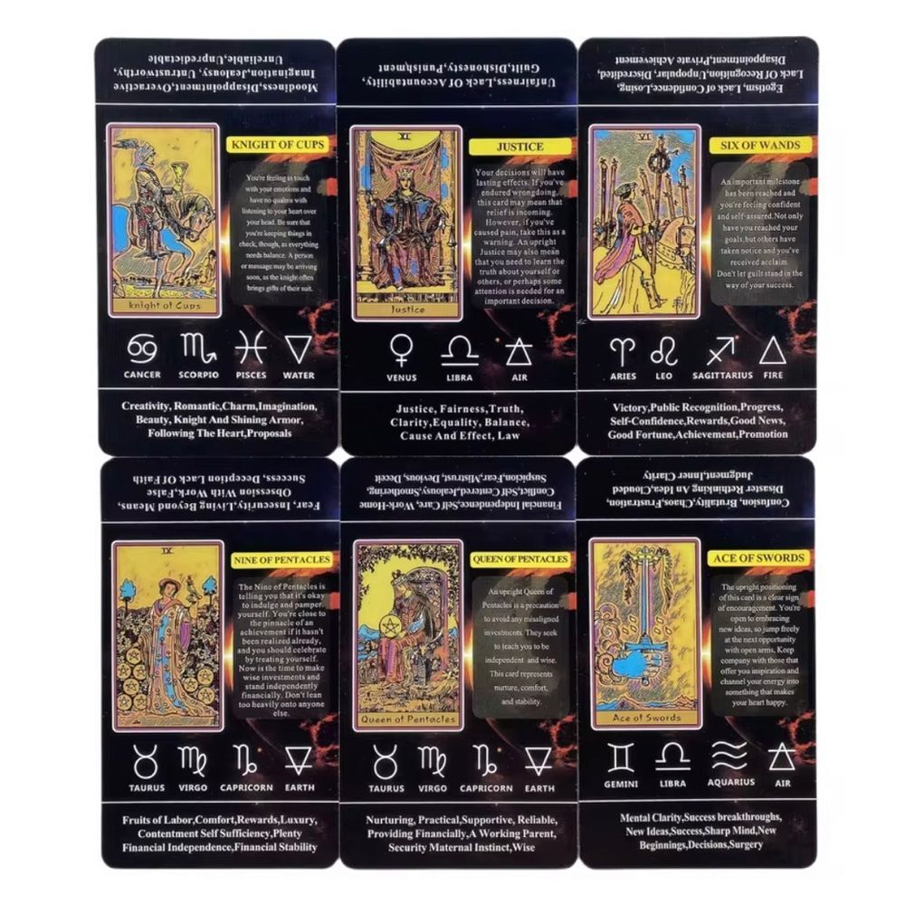 Tarot with Keywords Card Deck - Picture 5 of 5